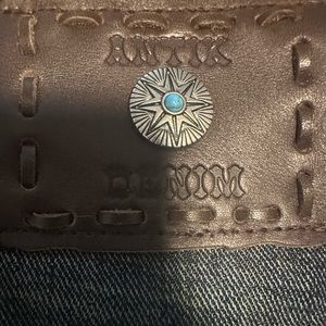 Men’s Dark Wash Antik Denim Jeans Size 38